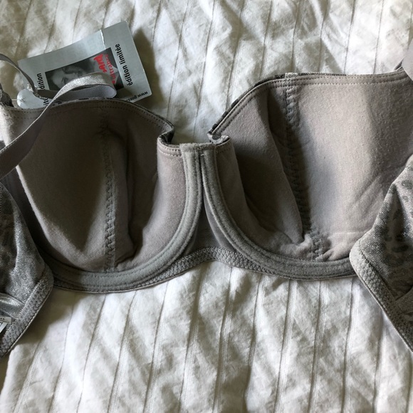 Gossard silver and grey leopard print bra size 34D NWT - Picture 6 of 7